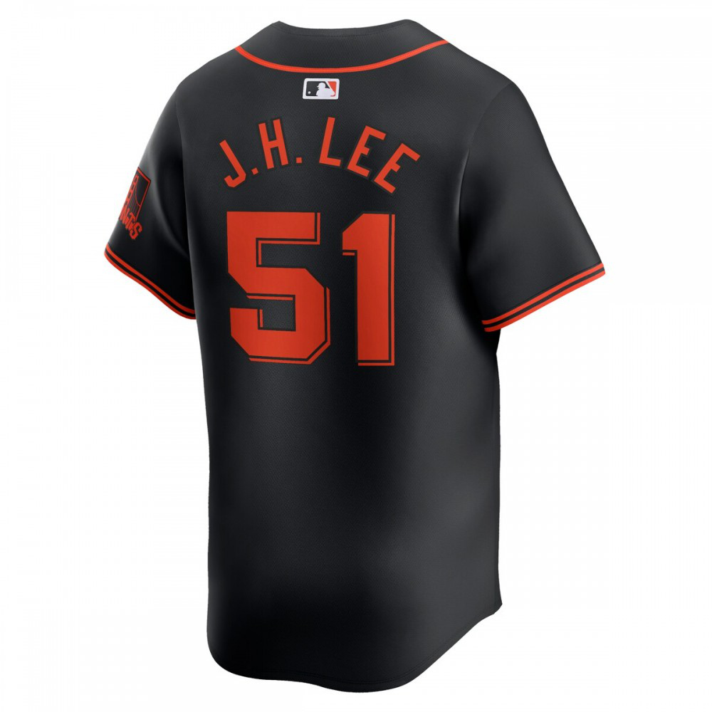 Jung Hoo Lee San Francisco Giants Alternate Limited Player Jersey – Black-Pro Kit Vault | Brand New 26/27 Sports Jerseys